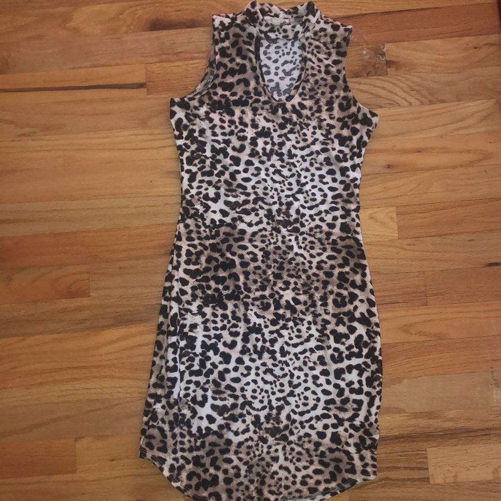 Cheetah Dress. WORN ONLY ONCE